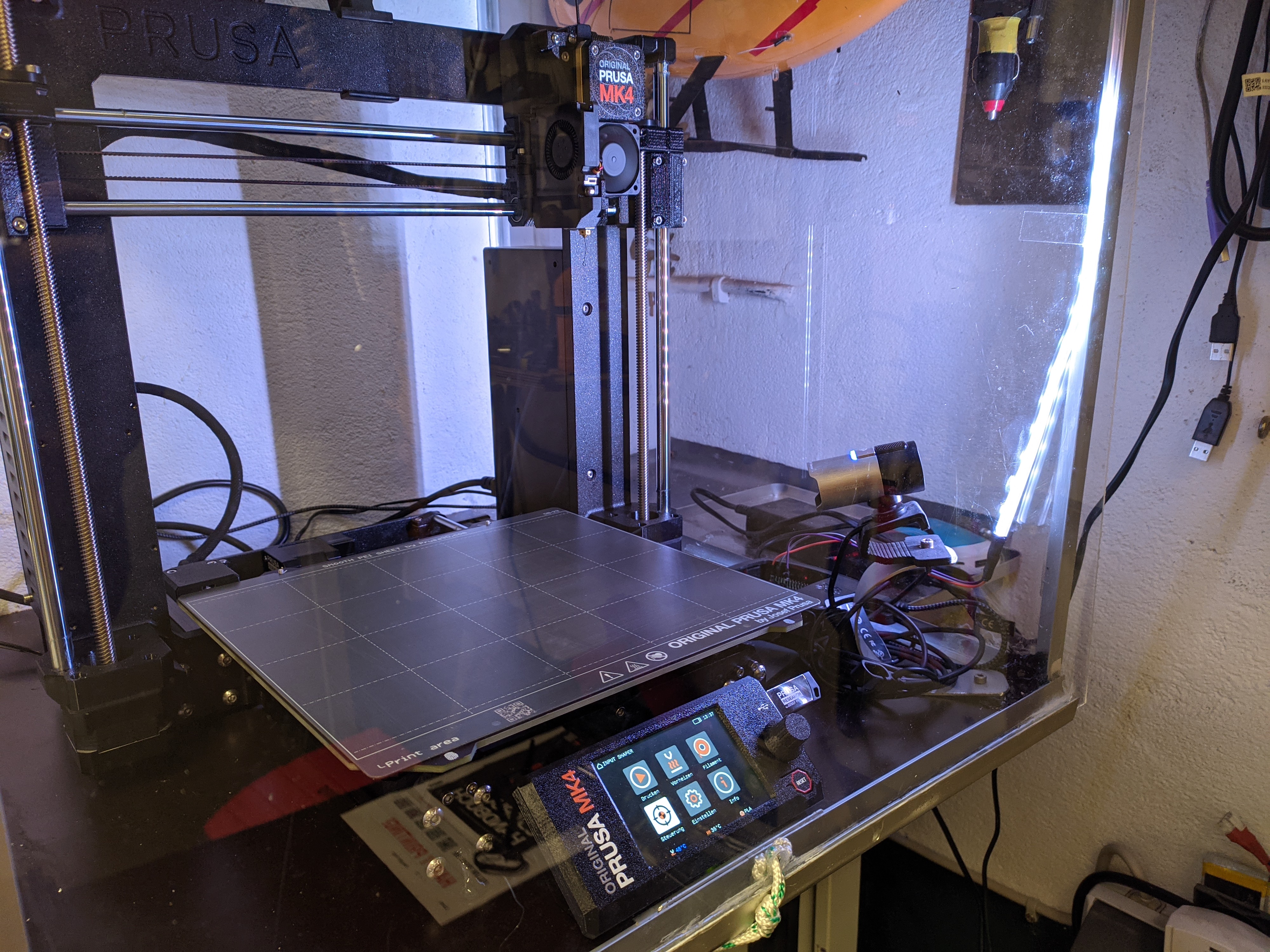 Ersteinrichtung 3D-Drucker